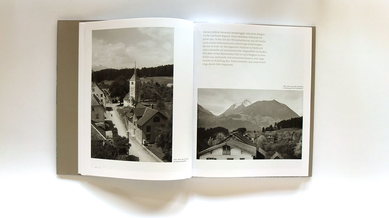 Fotobuch Göfis von Hermann Sonderegger Innenseiten