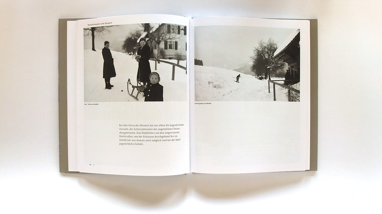 Fotobuch Göfis von Hermann Sonderegger Innenseiten