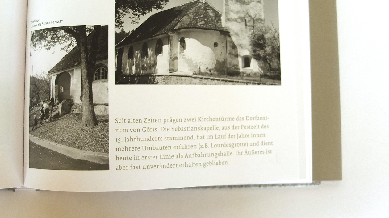 Fotobuch Göfis von Hermann Sonderegger Innenseiten